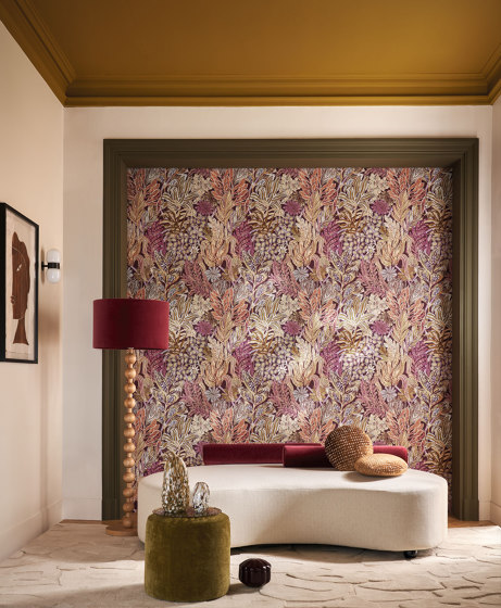 BORROMEE NUDE/LICHEN | Wall coverings / wallpapers | Casamance