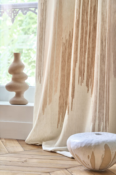 EREMURE OCRE TERRE DE SIENNE | Drapery fabrics | Casamance