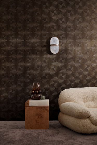 METEORE SABLE/ARGENT | Wall coverings / wallpapers | Casamance