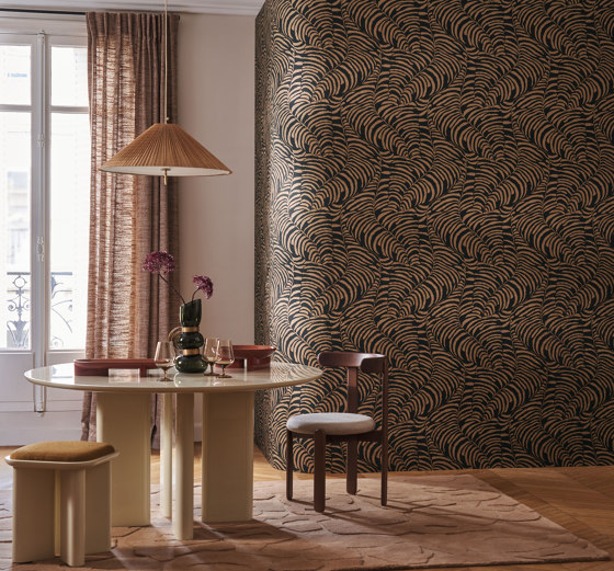 NOBILE SABLE/NACRÉ | Wall coverings / wallpapers | Casamance