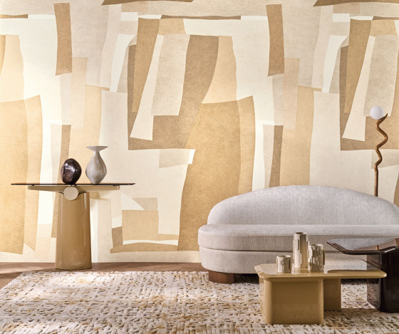 VERNISSAGE SABLE CAMEL | Wall panels | Casamance