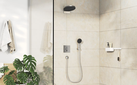 DuoTurn E Mezclador empotrado para 2 funciones | Grifería para duchas | Hansgrohe