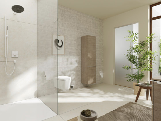 EluPura S Sedile e coprivaso WC con fissaggio dall'alto | WC | Hansgrohe