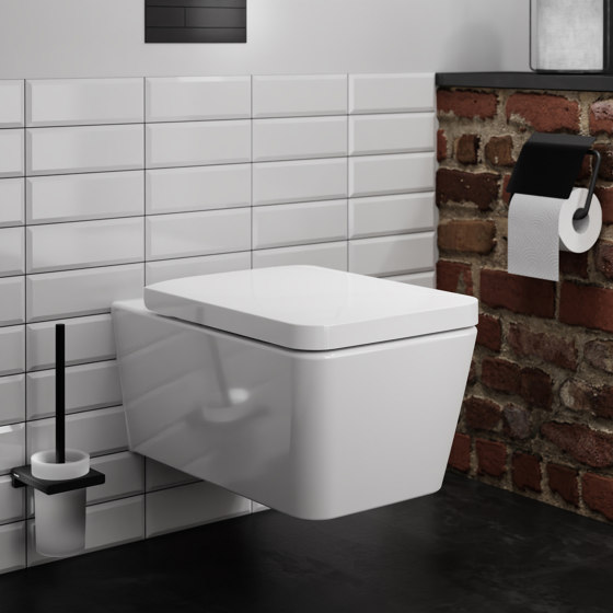 EluPura S Pack WC suspendu 540 sans bride avec abattant déclipsable, frein de chute, système de chasse AquaHelix, SmartClean, Slim | WC | Hansgrohe