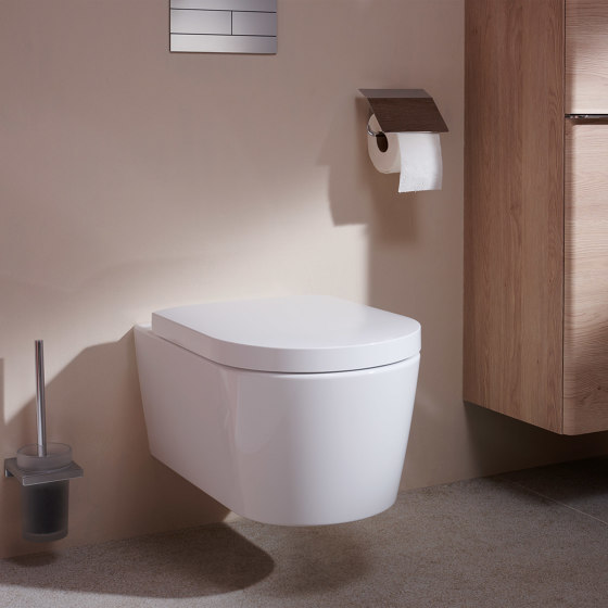 EluPura S Pack WC suspendu 540 sans bride avec abattant déclipsable, frein de chute, système de chasse AquaHelix, SmartClean, Slim | WC | Hansgrohe