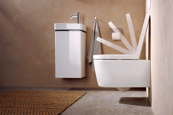 EluPura S Pack WC suspendu 540 sans bride avec abattant déclipsable, frein de chute, système de chasse AquaHelix, SmartClean, Slim | WC | Hansgrohe