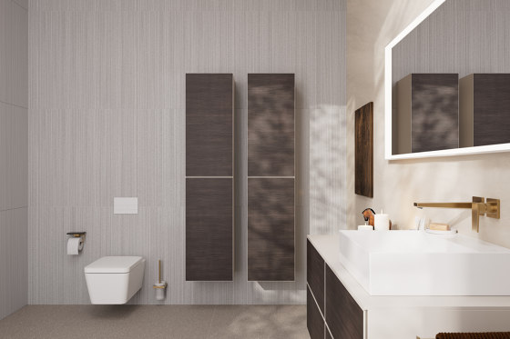 EluPura Q Wand WC 540 AquaFall Flush, SmartClean | WCs | Hansgrohe