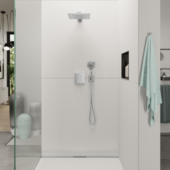 FixFit S Uscita a muro con set porter | Rubinetteria accessori | Hansgrohe