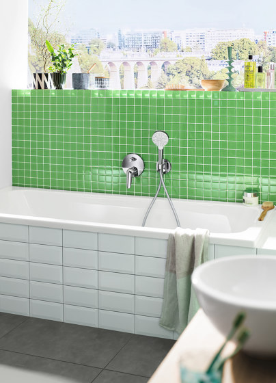 Isiflex Brauseschlauch 125 cm mit Volumenkontrolle | Badarmaturen Zubehör | Hansgrohe