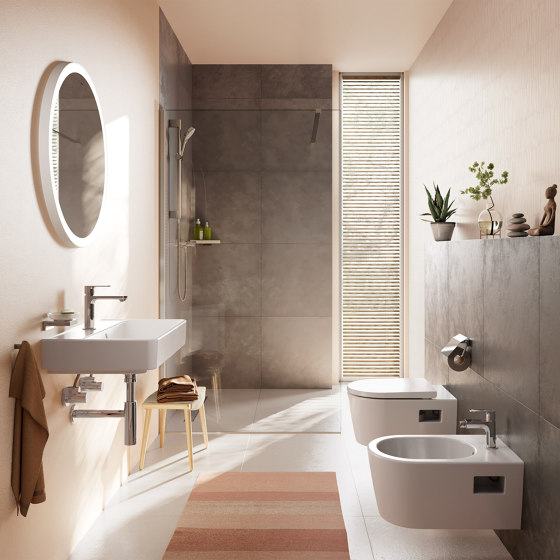 Rebris S Mitigeur de lavabo 110 CoolStart avec tirette et vidage | Robinetterie pour lavabo | Hansgrohe