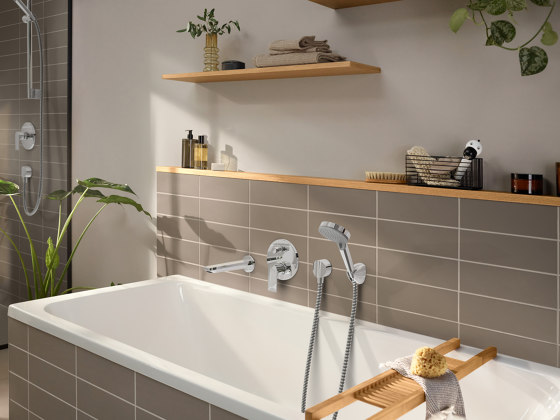 Rebris S Mitigeur de lavabo 110 CoolStart avec tirette et vidage | Robinetterie pour lavabo | Hansgrohe