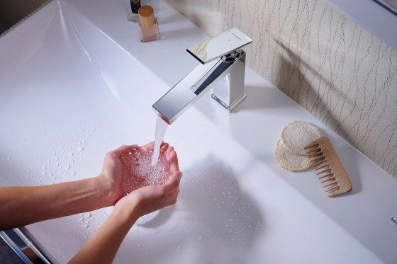 Tecturis S Mezclador monomando de bañera visto | Grifería para lavabos | Hansgrohe