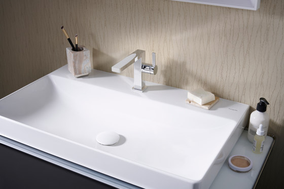 Tecturis E Mitigeur de lavabo 110 CoolStart avec tirette et vidage | Robinetterie pour lavabo | Hansgrohe