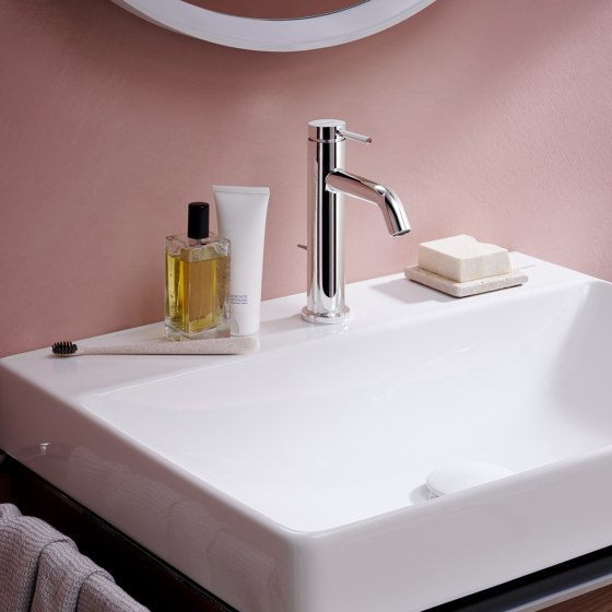 Tecturis E Miscelatore monocomando lavabo ad incasso a parete con bocca di erogazione 22,5 cm | Rubinetteria lavabi | Hansgrohe