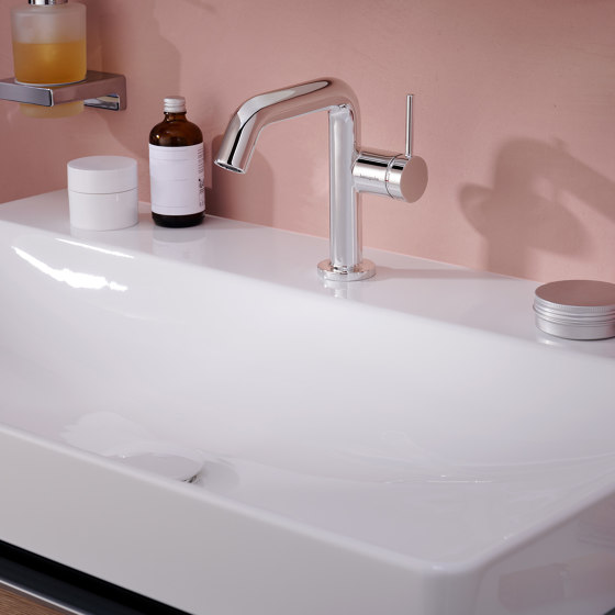 Tecturis E Mitigeur de lavabo 110 CoolStart avec tirette et vidage | Robinetterie pour lavabo | Hansgrohe