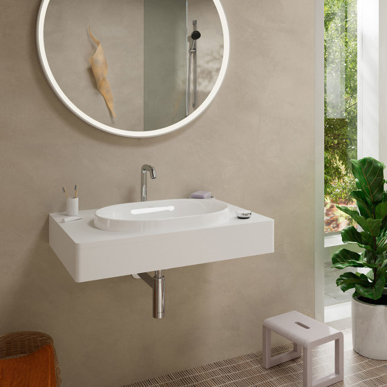 Tecturis S Mitigeur de lavabo 2 trous 150 CoolStart avec vidage | Robinetterie pour lavabo | Hansgrohe