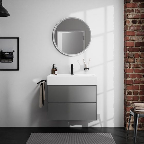 Xarita E Specchio con luci LED 1400/50 sensore a infrarossi | Specchi da bagno | Hansgrohe