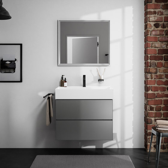 Xarita S Specchio con luci LED 900/50 sensore touch capacitivo | Specchi da bagno | Hansgrohe