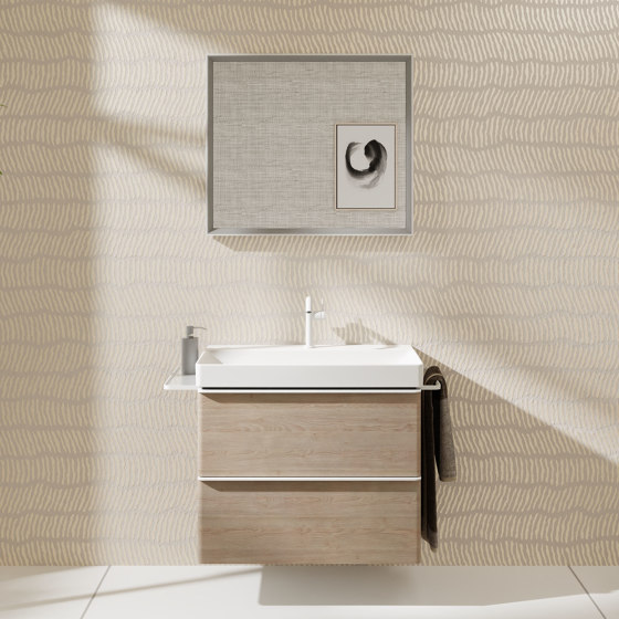 Xarita E Specchio con luci LED 1000/50 sensore touch capacitivo | Specchi da bagno | Hansgrohe