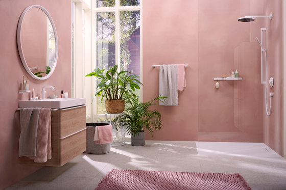 EluPura S Abattant WC, déclipsable QuickRelease avec frein de chute SoftClose, Slim | Lavabos | Hansgrohe