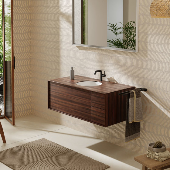 Xuniva S Vasque à poser 450/450 avec trou pour robinet et trop-plein | Lavabos | Hansgrohe