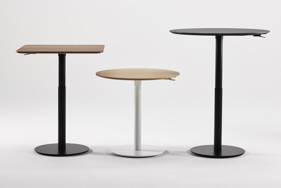 Float Gather 30in Round | Tables hautes | Humanscale