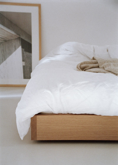 Oak Bed Double | Betten | Bautier