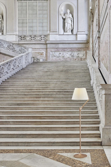 Angelo Stone Floor Coppery | Free-standing lights | Kartell