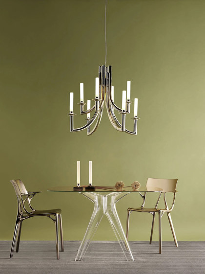 Khan Metal Bronze Mat | Suspensions | Kartell