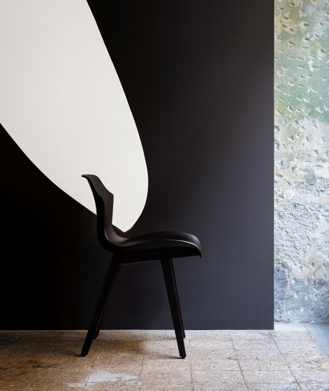 Petal Chair Metal Base | Sillas | BassamFellows