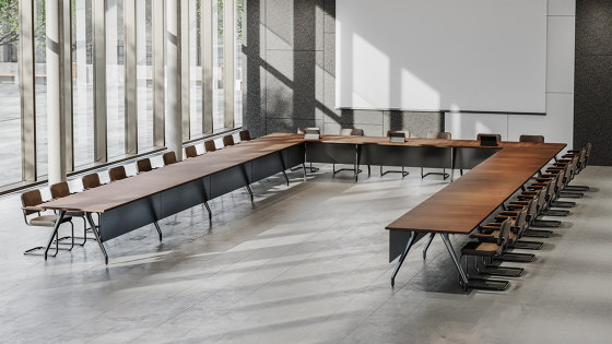 A 1750 Square | Contract tables | Gebrüder T 1819