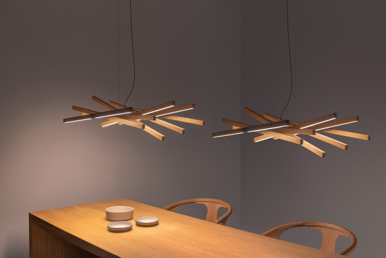 Rhythm Horizontal 2155 Lampes suspendues | Suspensions | Vibia