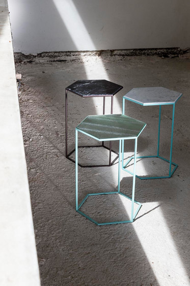Hexxed High table | Tables d'appoint | Diesel with Moroso