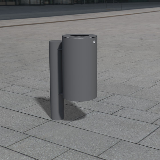 Litter bin 230 with and without ashtray | Waste baskets | BENKERT-BAENKE