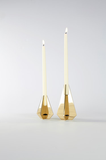 Cross 04 polished nickel | Candlesticks / Candleholder | Roll & Hill