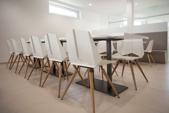 Kite Chair 4-Leg Woodbase | Chairs | OXIT design