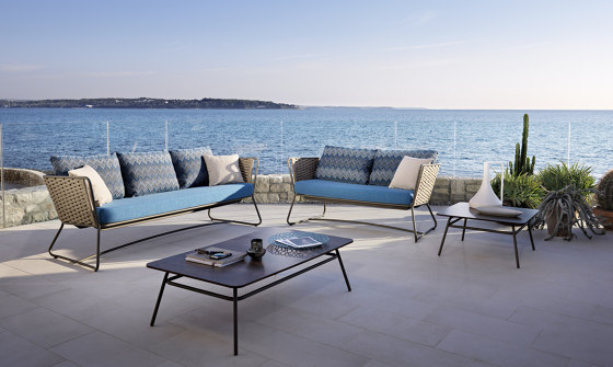 Portofino 9745 square coffe-table | Tables basses | ROBERTI outdoor pleasure