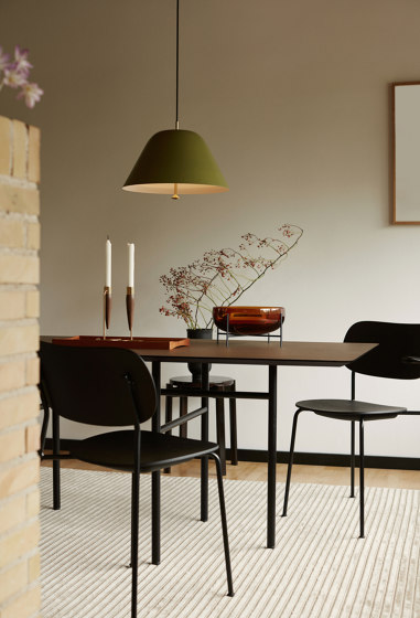 Snaregade Dining Table | Oval Black | Tavoli pranzo | Audo Copenhagen