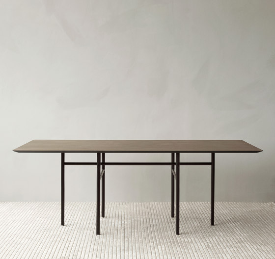 Snaregade Dining Table | Rectangular Black | Tables de repas | Audo Copenhagen