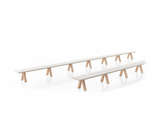 Mesa Trestle Outdoor 240x120 | Mesas comedor | viccarbe