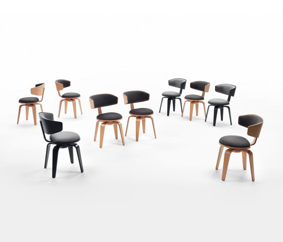 Pivot Armchair with fixed base | Chairs | Marelli