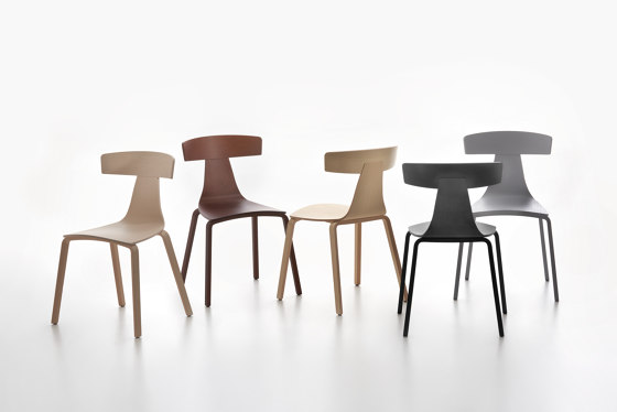 Remo Wood Chair stackable | Chaises | Plank