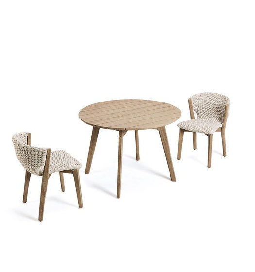 Knit dining armchair | Chairs | Ethimo