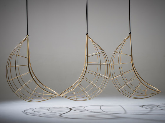 Nest Egg Hanging Chair Swing Seat - Twig Pattern | Dondoli | Studio Stirling