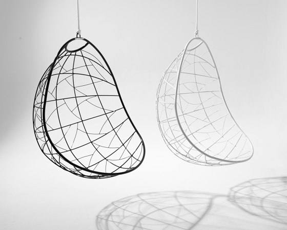 Nest Egg Hanging Chair Swing Seat - Twig Pattern | Dondoli | Studio Stirling
