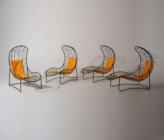 Recliner Hanging Chair Swing Seat - Twig Pattern | Swings | Studio Stirling