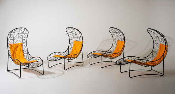 Recliner Hanging Chair Swing Seat - Circle Pattern | Schaukeln | Studio Stirling