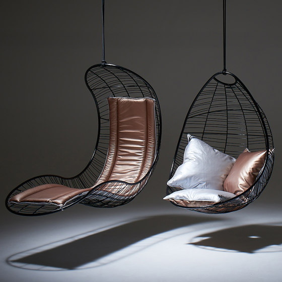 Recliner Hanging Chair Swing Seat - Twig Pattern | Columpios | Studio Stirling