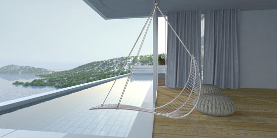 Leaf Hanging Chair Swing Seat - Lined | Schaukeln | Studio Stirling