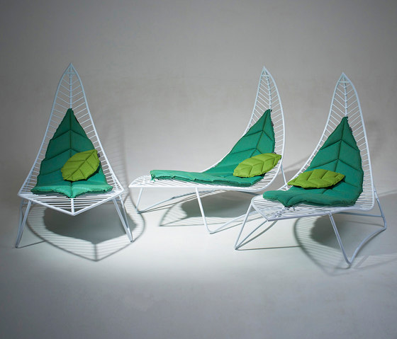 Leaf Chair On Low Base stand | Sun loungers | Studio Stirling